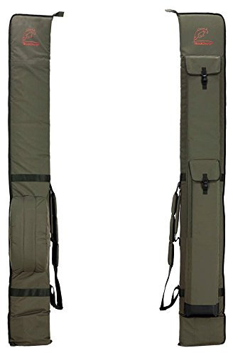 Red Carp Angel Ruten Futteral mit Rollenschutz Rutentasche Karpfen Rute