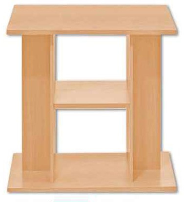 Diversa Aquarium Unterschrank Budget 60 x 30 x 60 cm, Aquarienschrank Terrarium Schrank (buche)