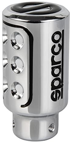 Sparco Pomo de Cambio de Marchas Manual Racing Cromado Universal