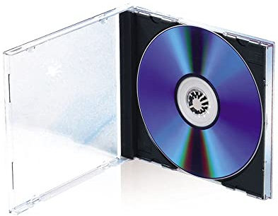 T'nB CDTR05 Custodia CD/Dvd 5 Dischi Trasparente