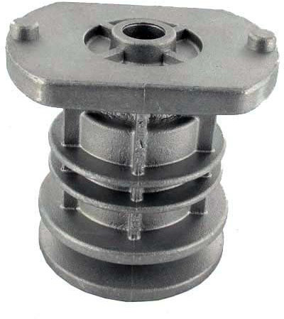 Moyeu de lame pour CASTELGARDEN - MAC GARDA - H: 68mm, alésage central: 25mm, Profondeur du puit: 43mm