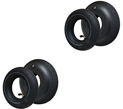 2 Satz Reifen+Schlauch 260x85 3.00-4 Rillen Profil PR4-Lagen Tragfähigkeit 200 kg