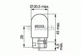 Bosch 1 987 302 251 Glühlampe, Blinkleuchte