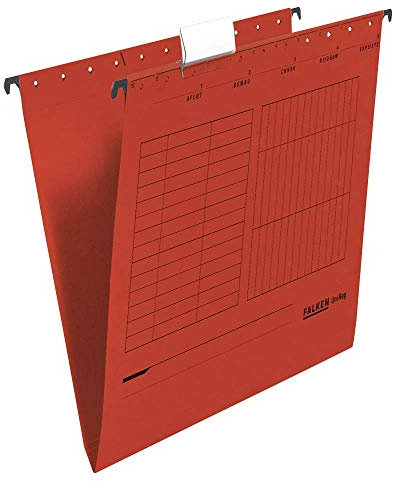 FALKEN Hangemappen UNIREG rot