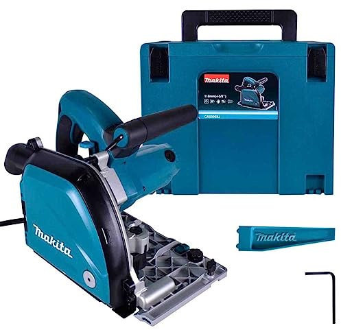 Makita Plattenfräse 1300W im MAKPAC, 1300 W, 230 V, CA5000XJ/1, Türkis;schwarz