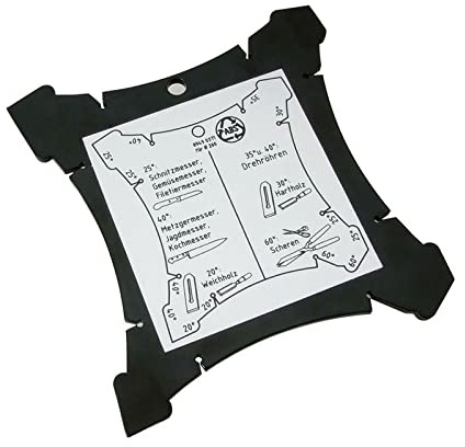 Scheppach Winkellehre 250 | für 250mm Schleifsteine | für Nassschleifmaschinen TIGER2500 TIGER3000VS | 10,3 x 11,1 x 0,3 cm