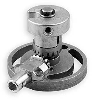 DIWARO® K002 Rolladengetriebe | Ø 31,6 mm | Untersetzung 1,2:1 links & rechts | Antrieb 6mm Innensechskant | Kurbelgetriebe, Kegelradgetriebe für SW 40 Rolladen Stahlwelle im Rolladenkasten