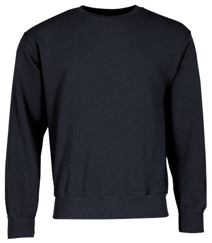 Fruit of the Loom Men's Set-In Classic Sweater, Deep Navy, Large