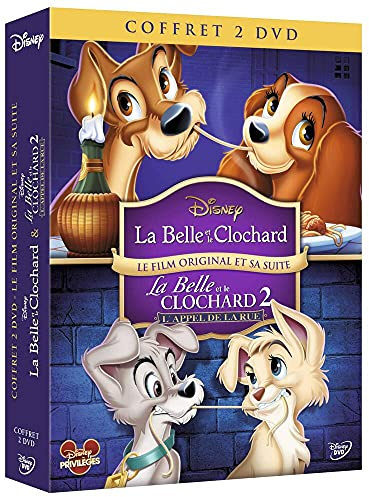 THE WALT DISNEY COMPAGNY La Belle et le clochard + Le Belle et le clochard 2 - L'appel de la rue