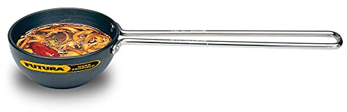 HAWKINS Futura Anodised Heating Pan, 1 Cup, Black