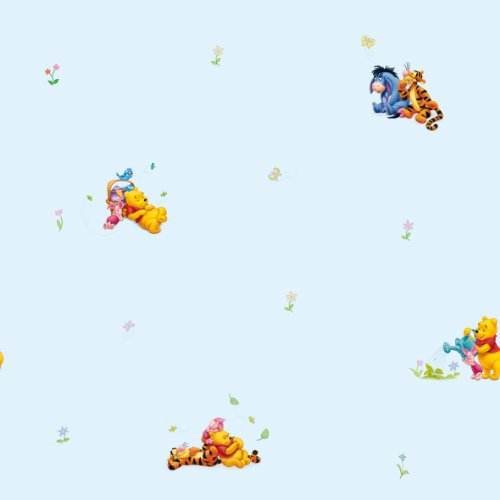 Papier-Kindertapete  Pooh - 100 Acre Wood Kollektion MainRange