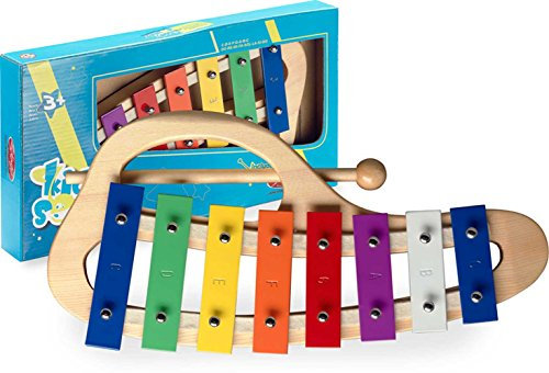 Stagg 25019406 META-KC8 Curved Metallophone (8 Keys)