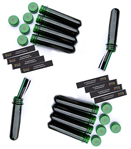 10 x Petling - 10 x wasserfeste Kunststoff Logbuecher - Set Paket Geocaching