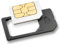 Visionaer Adaptateur MicroSim Card - Micro Sim Adapter - Idéal pour iPad, iPhone 4G