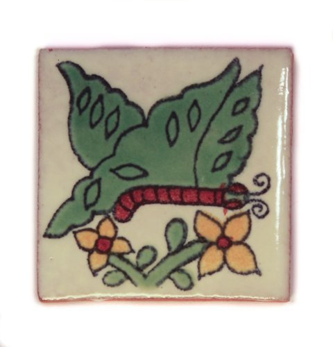 Mexikanischen handgemachten Talavera, 5cm Fliesen - Einzelfliese