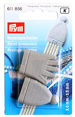 Prym - Prym Kunststoff Grau (3-3.5mm) Nadelspielhalter - 2 Stücke