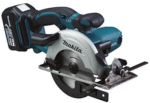 Makita Akku-Handkreissäge 51mm, (18 V im Makpac mit 2 Akkus 4,0 Ah + Ladegerät), DSS501RMJ