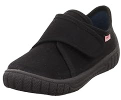 superfit Bill, Chaussons Bas garçon, Noir (Schwarz), 32 EU