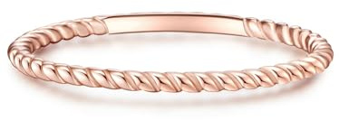 GLANZSTÜCKE MÜNCHEN Damen Ring 925/- Sterling Silber roségold