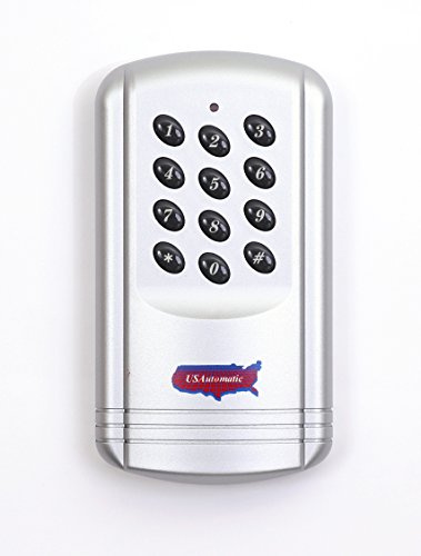 USAutomatic 050520 Wireless Keypad for Sentry Gate Openers, Silver