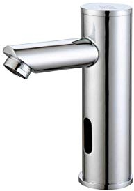 DP Bath Nenúfar - Robinet Mitigeur de lavabo eau chaude et froide avec détecteur/capteur
