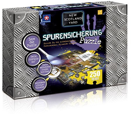 Winning Moves 80442 - Spurensicherung - Puzzle-New Scotland Yard