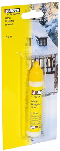 NOCH Eiszapfen, für realistische Winterlandschaften, 30 ml ideal für Modellbau und DIY Projekte
