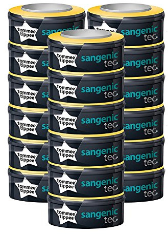 Tommee Tippee - 82039101 - Sangenic - Recharge pour Poubelle à Couches - Lot de 18