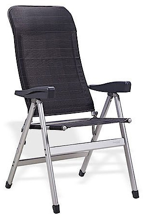 Westfield KLAPPSTUHL HOHE RÜCKENLEHNE - EXKLUSIVER - CAMPINGSTUHL - Charcoal Grey - 4,8 Kilo leicht - STABIELO Produkte