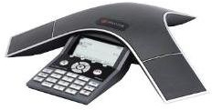 Polycom SoundStation IP 7000 PoE (Alimentation non incluse) - Téléphone Filaire Noir - Multiligne - Compatible avec les réseaux téléphoniques standard et services VoIP