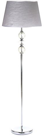 Lámpara de pie moderna blanca de metal para salón Fantasy - LOLAhome