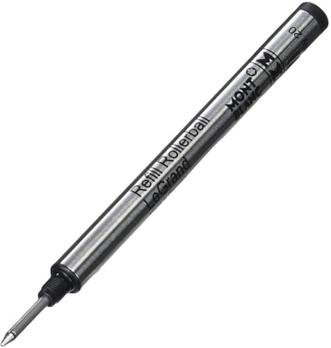 MONTBLANC Tintenroller Minen Mystery Black 105164 – Ersatzminen Meisterstück LeGrand – Größe M – 2 x Refill Rollerball M