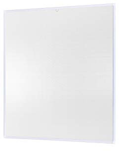 empasa Insektenschutz fürs Fenster: Stabiles Fliegengitter zur einfachen Selbstmontage, Alurahmen in Weiß mit den Maßen 120 x 140, hochwertiges Gewebe in Schwarz für bessere Durchsicht