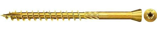 Fischer Dielenschraube, 3,5 x 35, Senkkopf TG TX, Galvanisch Verzinkt, 660101