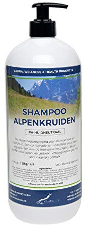 Shampoo Alpenkräuter 1 Liter - mit Gratis Pumpe