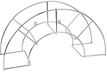 Supporto super per tubo acciaio inossidabile, 60x20x30 cm