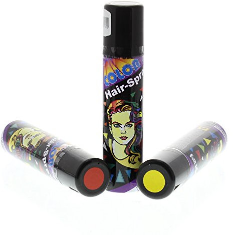 FASCHING 30103 Hairspray color rot, Haarspray mit Farbe NEU/OVP
