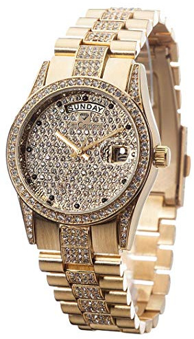 Yves Camani Tiberius Armbanduhr Quarz Edelstahlarmband