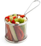 Quid 7439030 Mini freidora, Acero Inoxidable