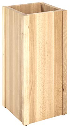 HAKU Schirmständer Regenschirmständer buche gedämpft, Massivholz - Maße: B 20 x H 45 x T 20 cm, Style: Modern