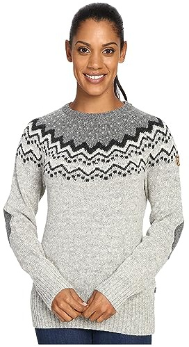 FJÄLLRÄVEN dam ylletröja Övik Knit grå X-L