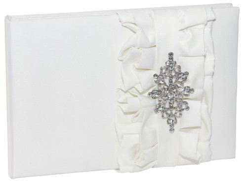 Ivy Lane Design Isabella Guest Book, Ivory