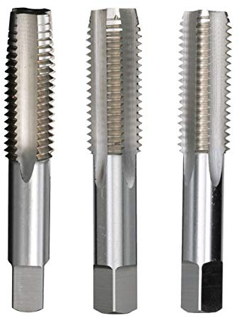Drill America 3/8-16 UNC High Speed Steel Tap Set