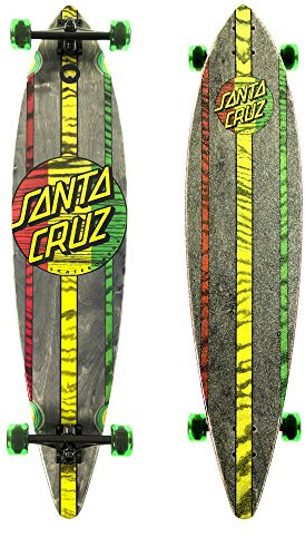 Santa Cruz Skate Mahaka Rasta Cruzer Skateboard (9.9 x 43.5-Inch)