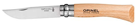 OPINEL No 7 locking knife 8cm stainless steel blade
