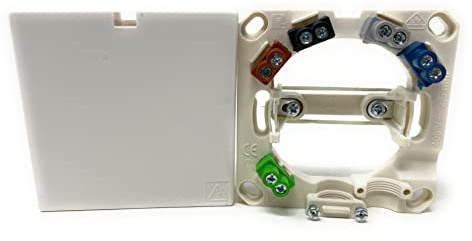 Prise de raccordement AP/UP 5 broches Blanc pur