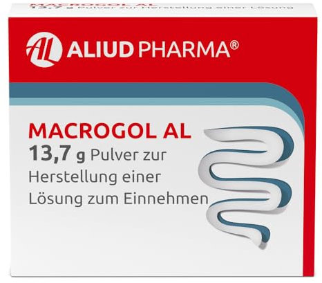ALIUD PHARMA Macrogol AL, 13,7 g Pulver (100 Beutel): Pulver zur Herstellung einer Lösung, zur Behandlung von chronischer Verstopfung