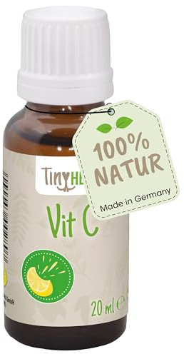 cdVet Naturprodukte Nager Vit C 20 ml - Kaninchen - Meerschweinchen - Versorgung mit Vitamin C - Nahrungsergänzung - auch für atemwegsempfindliche Tiere geeignet - natürliche Zutaten -