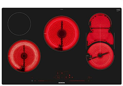 Siemens ET801LMP1D plaque Noir Intégré (placement) Céramique 5 zone(s)