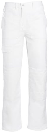 Pantaloni da imbianchino ProDec per uomo e donna, pantaloni da lavoro in 100% cotone, tuta da pittore per uomo e donna, pantalone da imbianchino, pantalone da decoratore, vita 36